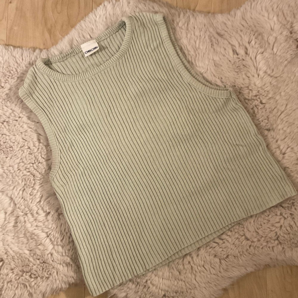 Pretty mint tank